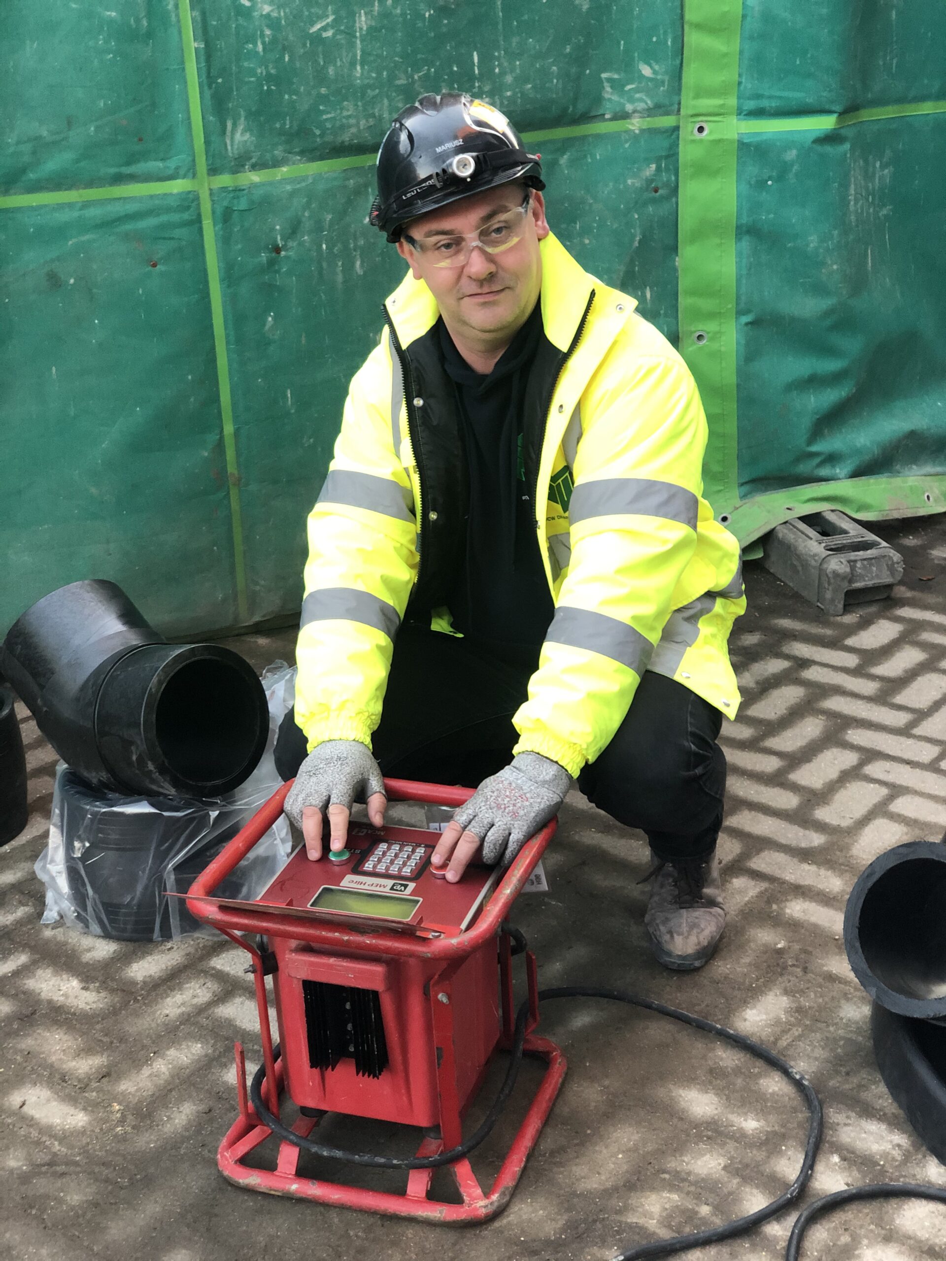 Hydraulik Kostrzyn Wlkp – Hydro Mario podczas pracy